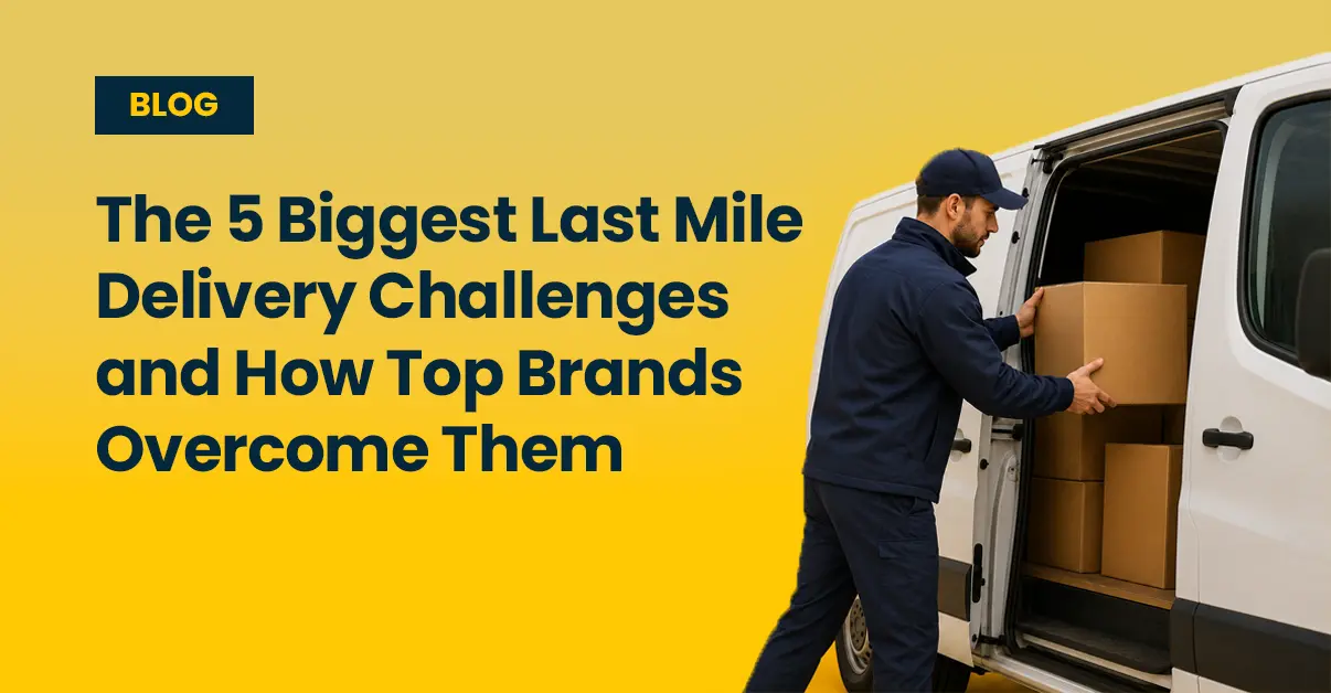 last mile delivery challenges ecommerce Canada urban
